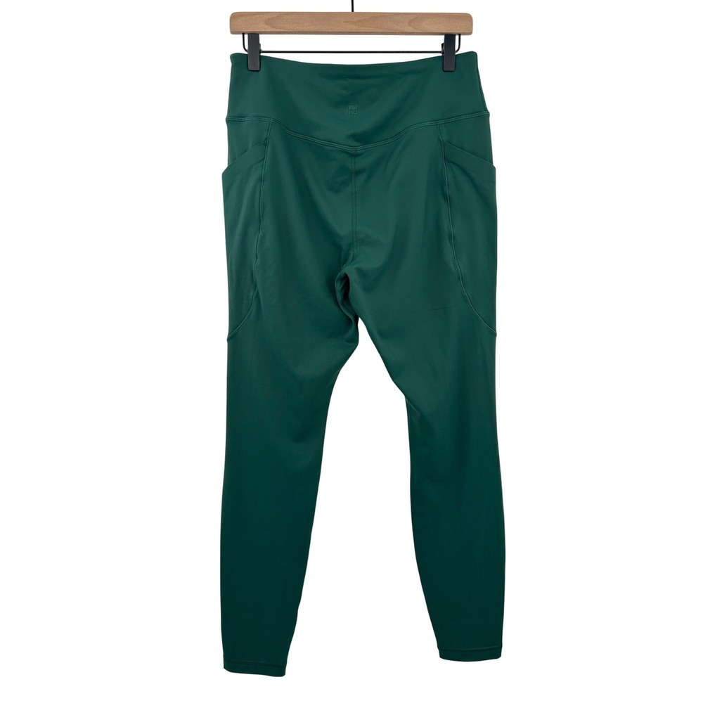 Duluth Trading Co AKHG Trail Tech Leggings Womens Medium Green Athletix Workout - Picture 2 of 8